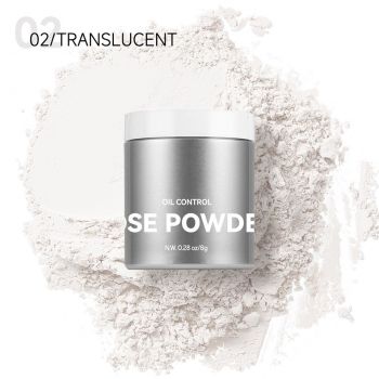 Pudra Pulbere Translucenta Fixare Machiaj Derol Light Cloud Oil #02 Translucent