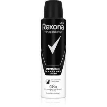 Rexona Invisible on Black + White Clothes spray anti-perspirant 48 de ore ieftin