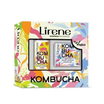 Set cadou Kombucha Contine Crema-gel hidratanta 50ml + Tonic facial hidratant 200ml