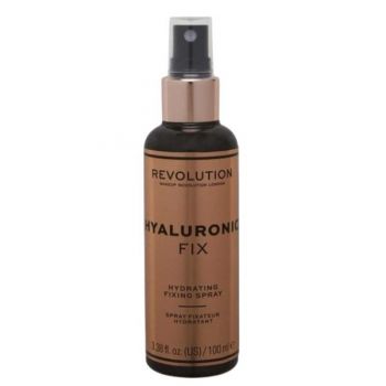 Spray pentru Fixarea Machiajului - Makeup Revolution Hyaluronic Fixing Spray, 100 ml