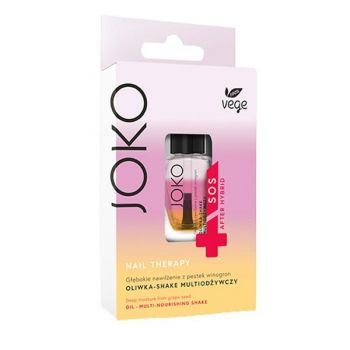Tratament de Unghii - Joko 100% Vege SOS After Hybrid Nails Therapy, varianta 11 Oil-Multi-Nourishing Shake, 11 ml ieftin
