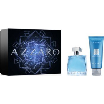 Azzaro Chrome EDT set cadou pentru bărbați