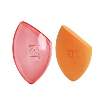 Burete pentru Machiaj - Real Techniques Miracle Complexion Sponge Makeup Blender + Travel Case, 1 buc