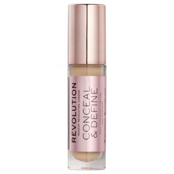 Corector - Makeup Revolution Conceal and Define Concealer, nuanta C8, 4 ml