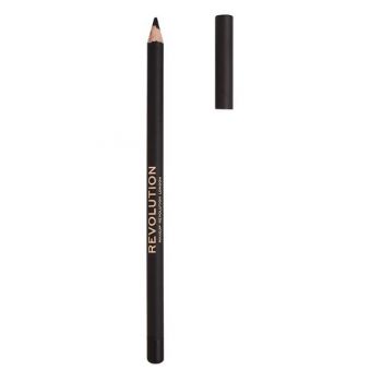 Creion de Ochi - Makeup Revolution Kohl Eyeliner, Black, 1 buc