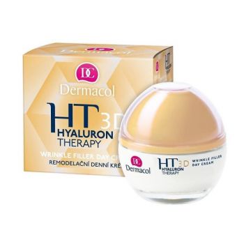 Crema anti-rid pentru zi Dermacol Hyaluron Therapy 3D (Concentratie: Crema, Gramaj: 50 ml)