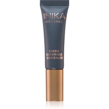 INIKA Organic Sheer Coverage Corector cremos impotriva pungilor de sub ochi