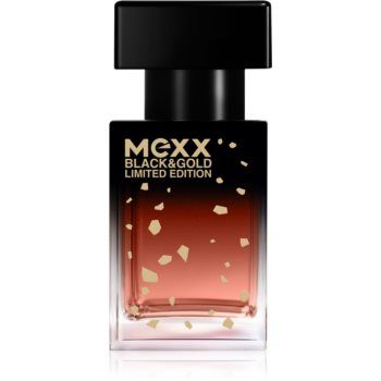 Mexx Black & Gold Limited Edition Eau de Toilette pentru femei