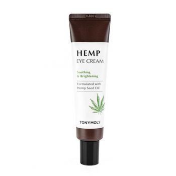 Crema pentru Ochi - Tony Moly Hemp Eye Cream Soothing&Brightening, 30 ml de firma original