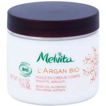 Melvita L'Argan Bio crema de corp nutritiva pentru piele neteda si delicata