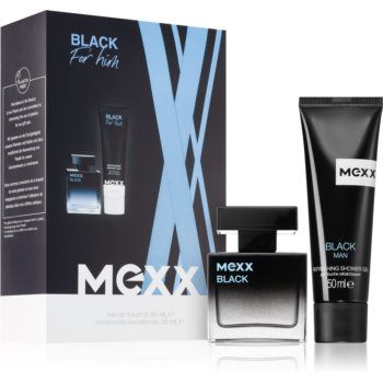 Mexx Black Man set cadou pentru bărbați ieftin