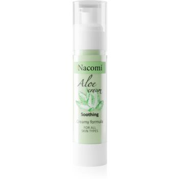 Nacomi Aloe Cream gel calmant cu aloe vera ieftin