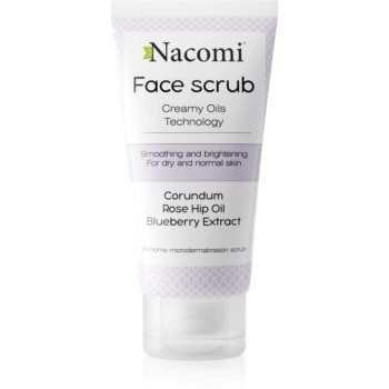 Nacomi Creamy Oils Technology exfoliant pentru netezire