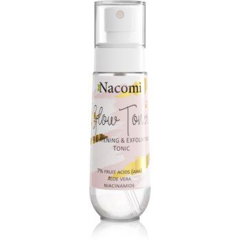 Nacomi Glow Toner solutie tonica cu efect de iluminare Cu AHA Acizi ieftina