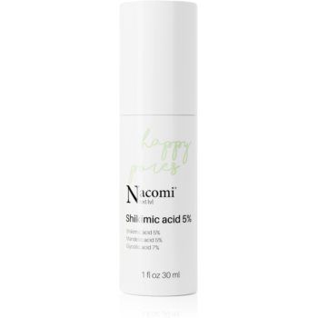 Nacomi Next Level Happy Pores exfoliant de curățare pentru pielea problematică și grasă