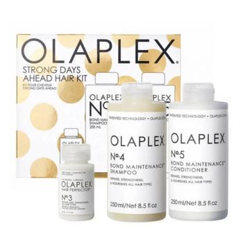 Olaplex - Set reparare si mentinere par deteriorat No.3, No.4, No.5 Ahead Hair 550ml