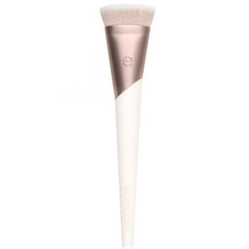 Pensula pentru Aplicarea Fondului de Ten - Eco Tools Luxe Flawless Foundation Brush, 1 buc la reducere