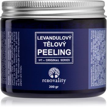 Renovality Original Series exfoliant de corp, cu lavandă