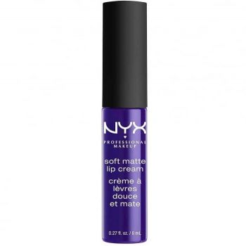 Ruj lichid mat NYX Professional Makeup Soft Matte Lip Cream, Havana