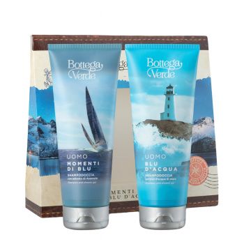 Set cadou barbati, ingrijire corp, cu aroma lemnoasa si extract de lemn de cedru
