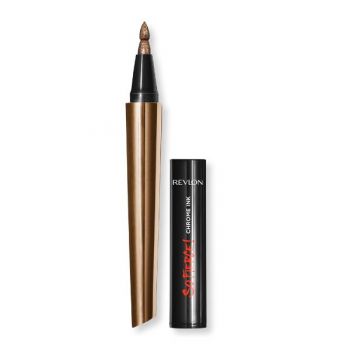 Tus de Gene Auriu Metalic - Revlon So Fierce Chrome Ink, nuanta 902 Bronzage, 1 buc