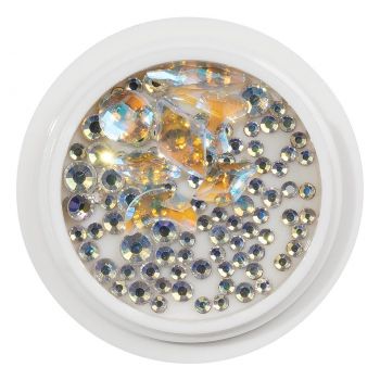 Cristale Unghii LUXORISE, Crystal White