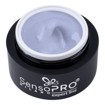 Gel Constructie Unghii Expert Line SensoPRO Milano - Shimmer Blue 15ml Gel Constructie Unghii Expert Line SensoPRO Milano - Shimmer Blue 15ml
