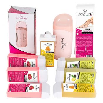 Kit Epilare Ceara SensoPRO Milano, Time to Glow + CADOU Rezerva Ceara Aplicator Ingust