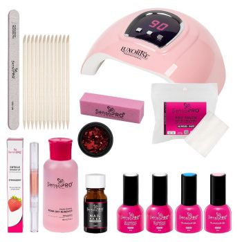 Kit Oja Semipermanenta Glamorous Manicure la reducere