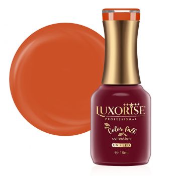 Oja Semipermanenta Color Fall Collection Red October, LUXORISE, 15ml ieftina