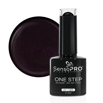 Oja Semipermanenta One Step SensoPRO Milano 10ml, Dark Knight #120