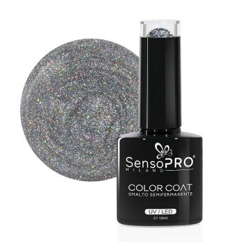 Oja Semipermanenta SensoPRO Milano 10ml - 029 Silver Shine Oja Semipermanenta SensoPRO Milano 10ml - 029 Silver Shine