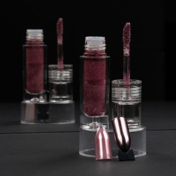 Pigment Unghii Mirror LUXORISE, Rose Gold
