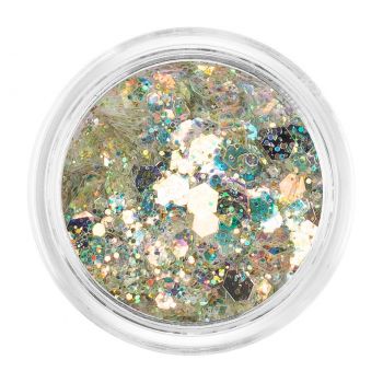 Sclipici Unghii LUXORISE - Emerald Vibe, Holo Glitter Collection ieftina