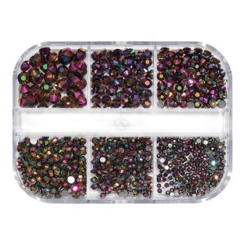 Strasuri Unghii LUXORISE Magic Box, 6 modele