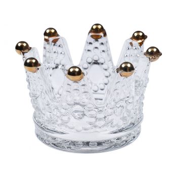 Suport Pensule Unghii LUXORISE, Gold Pearls
