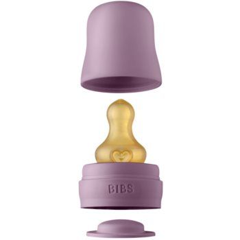 BIBS Baby Glass Bottle Set set Mauve (pentru copii)