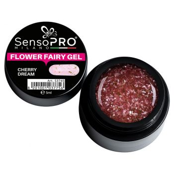 Flower Fairy Gel UV SensoPRO Milano - Cherry Dream 5ml ieftin