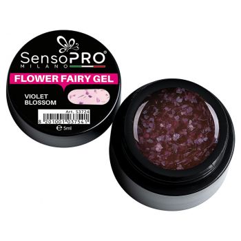 Flower Fairy Gel UV SensoPRO Milano - Violet Blossom 5ml la reducere