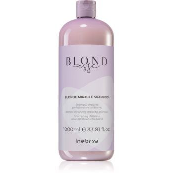 Inebrya BLONDesse Blonde Miracle Shampoo șampon detoxifiant pentru curățare pentru par blond