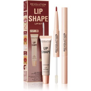 Makeup Revolution Lip Shape Kit set îngrijire buze ieftin