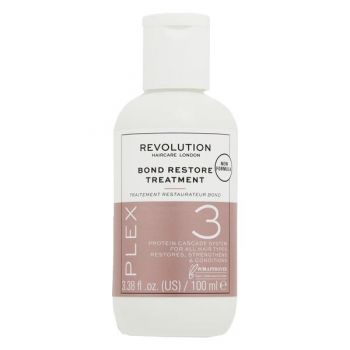 Tratament pentru Regenerarea Parului - Revolution Haircare Plex 3 Bond Restore Treatment, 100 ml Tratament pentru Regenerarea Parului - Revolution Haircare Plex 3 Bond Restore Treatment, 100 ml