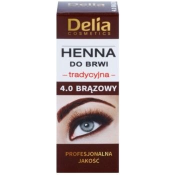 Delia Cosmetics Henna culoare pentru sprancene Delia Cosmetics Henna culoare pentru sprancene