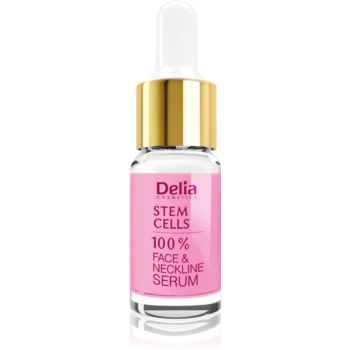 Delia Cosmetics Professional Face Care Stem Cells Ser impotriva ridurilor cu acid-hialuronicSer impotriva ridurilor cu celule stem pentru fata, gat si piept