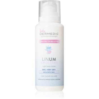 Dermedic Baby balsam de corp light pentru piele uscata spre atopica Dermedic Baby balsam de corp light pentru piele uscata spre atopica