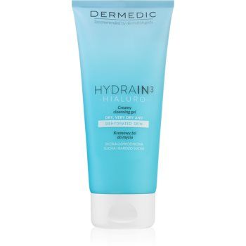 Dermedic Hydrain3 Hialuro gel de curatare cremos pentru pielea uscata si deshidratata Dermedic Hydrain3 Hialuro gel de curatare cremos pentru pielea uscata si deshidratata