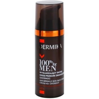 Dermika 100% for Men crema anti-rid pentru netezire 40+