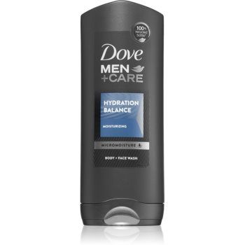Dove Men+Care Hydration Balance gel de dus pentru corp si par pentru barbati