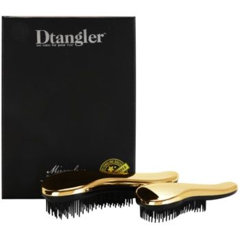 Dtangler Miraculous set pentru par usor de pieptanat Gold