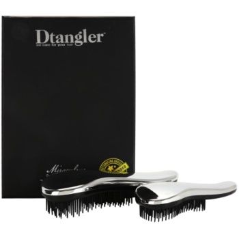 Dtangler Miraculous set pentru par usor de pieptanat Silver